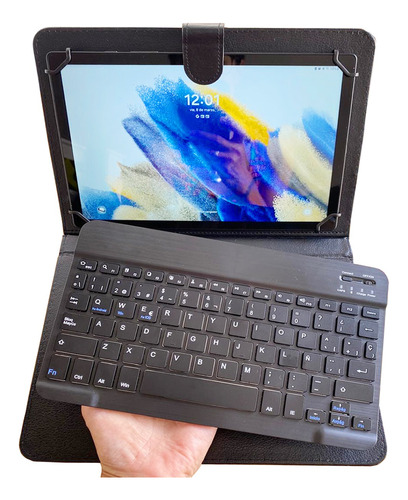 Funda Con Teclado Compatible Tablet Samsung Galaxy A9+ 11' 