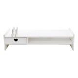 Soporte Vertical For Monitor, Soporte De Escritorio Blanco