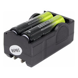 . 2 Pilas Recargables Li-18650 De 3,7 V De 5800 Mah Y Du