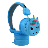 Audifonos Diadema Oreja De Unicornio Bluetooth 