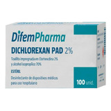 Dichlorexan Pad 2%  100 Unidades
