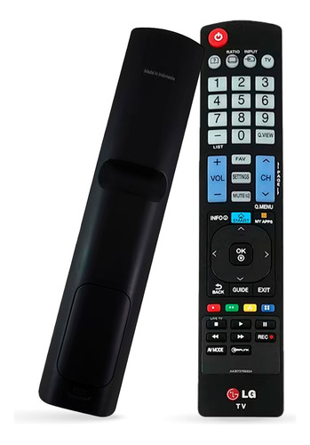 Controle Remoto Original Smart Tv 3d LG Akb73756524
