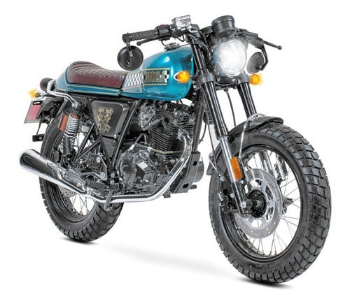 Moto Carabela Dirty Jack 250cc Café Racer Azul