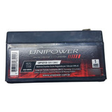 Bateria Unipower 12v 1,3ah - Usada
