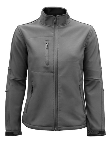 Chaqueta Softshell Corporativa Mujer Con Forro Termico Y Micropolar