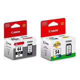 Pack 2 Canon Original Pg-44xl Cl-54 E401 E461 E471 E481 Fact