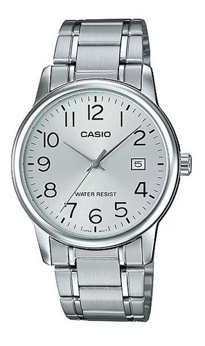 Reloj Casio Hombre Mtp-v002d-7 Ag Oficial Caba Gtia 2 Años