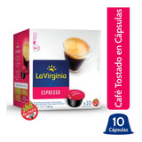 Café Expresso En Capsulas La Virginia (10 Caps X 6 G)