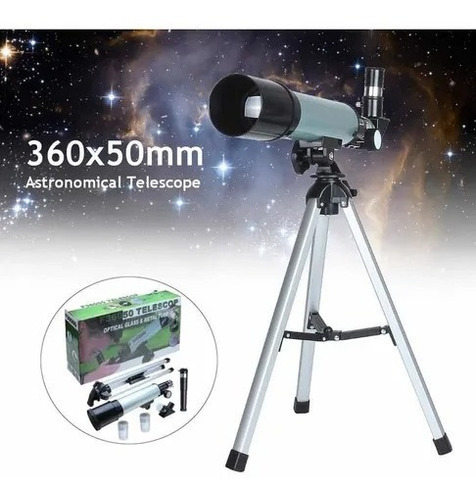 Telescopio Astronómico Hd Profesional Observación Para Niños