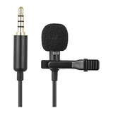 Microfono Corbatero Jack 3.5mm Trrs Lavalier Unidireccionad3
