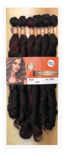 Cabelo Bio Orgânico Ondulado 320gr Arianna 70cm Crystal