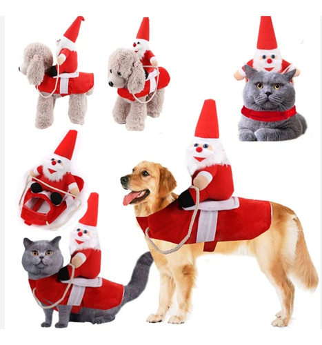 Traje  Navideño Para  Mascota