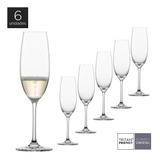 Schott Zwiesel - Kit 6 Taças Cristal Champagne Ivento 228ml