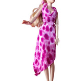 Ropa Muñeca Barbie 6 Unidades Vestidos. 