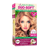  3 Tintes Del Mismo Tono Natural Duo-soft Tono R8 Rubio Claro