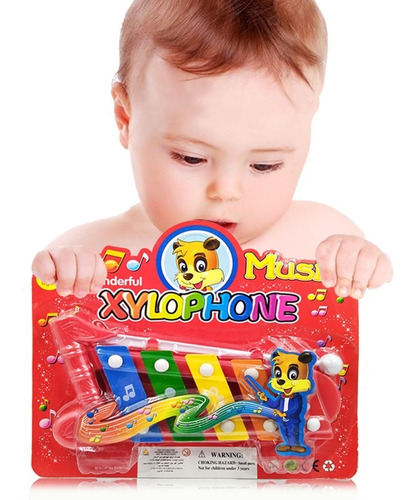 Xilófono Juguetes Bebes Jugueteria Instrumento Musical Niños