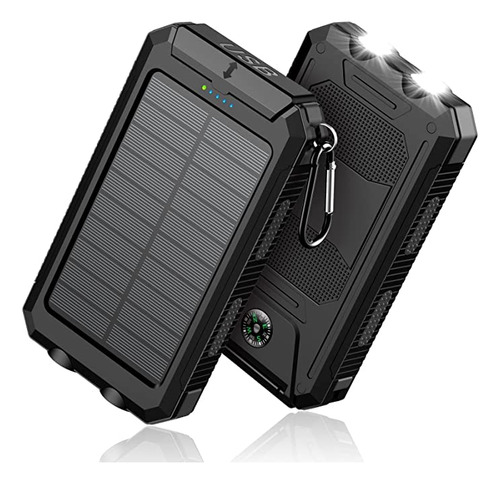 Feeke Cargador Solar-power-bank - Cargador Portatil De 36800