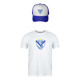 Combo Remera + Gorra De Velez Sarfield Cavs Fortin Calidad