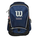 Mochila Wilson Mochila 65.011079 Color Azul Diseño Liso 32l