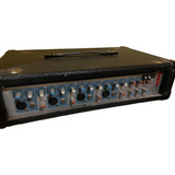 Consola Potenciada 4 Canales Pre-ampli Mixer Sb-4200usb