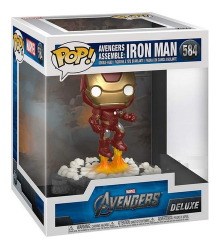 Funko Pop Deluxe Avengers Assemble Series Iron Man #584