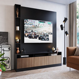 Estante Home E Theater Para Tv Até 65 Polegadas Com Wt