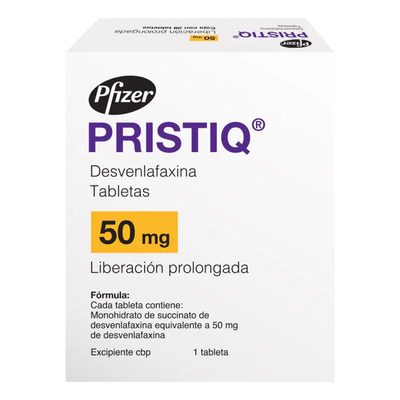 Pristiq Tabletas 50 Mg, 28 Tabletas | Envío gratis