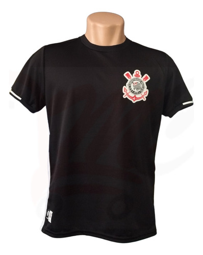 Camiseta Retro Corinthians Basilio 77 Listrada Camisa Timão