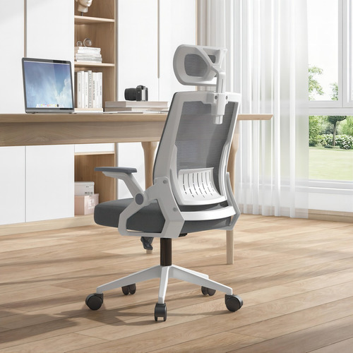 Silla Oficina Escritorio Ergonómica Reposacabezas Giratoria