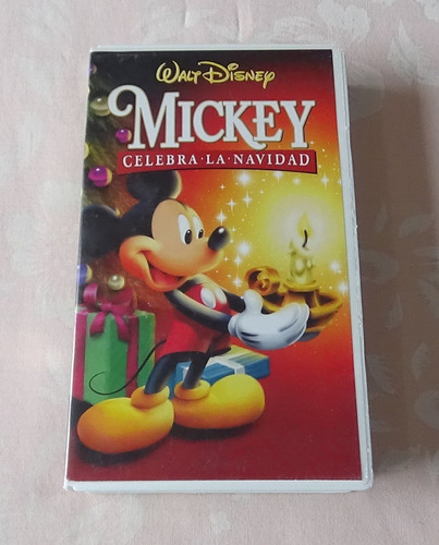 Disney Mickey Celebra La Navidad Pelicula Vhs Buenavista Mex