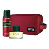 Kevin Rojo Estuche Bolso Con Perfume 60ml + Desodorant 150ml