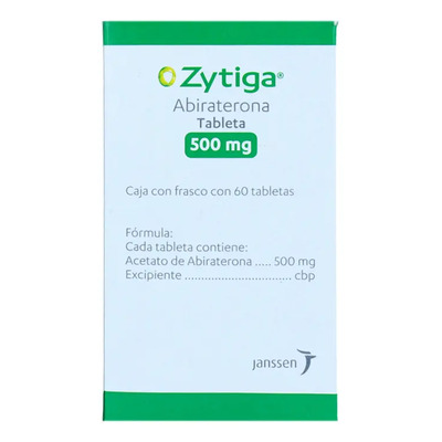 Zytiga Tabletas 500 Mg, 60 Tabletas | Meses sin interés