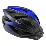 Casco Bicicleta Ciclismo Viper Fast Adulto Mountain Bike Color Negro/azul Viper Talle M