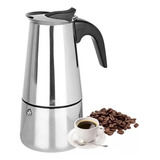 Cafeteira Tipo Italiana Café 6 Xícaras Aço Inox 300ml Kehome