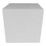 Cubo Em Isopor 20x20x20 Quadrado  C/1un Artesanato Decoração