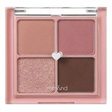 Rom&nd Better Than Eyes Paleta De 4 Sombras De Ojos Color De La Sombra 02. Dry Rose