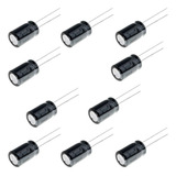 Capacitor Elco Rad 1000uf 16v 10x17 105º 5mm - Kit 50 Peças 