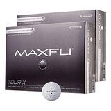 Bolas De Golf Maxfli Tour X - Blanco Mate - 24 Unidades