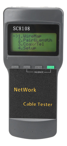 Comprobador De Cables De Internet Sc8108, Rj45, Continuidad