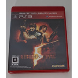 Jogo Resident Evil 5 - Ps3 Mídia Física 
