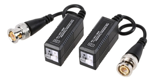 X12 Par Video Balun Pasivo Doble Cable 1080p Hdcvi Ahd Hdtvi