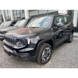 Jeep Renegade Trailhawk 4x4 Negra En Promoción Retira Ya! Le