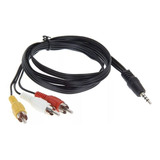 Cable 3.5mm Stereo 3 Rca Macho Audio Y Video 3.5 A Rca