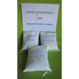 Sulfato De Magnesio 3 Kilos Fertilizante