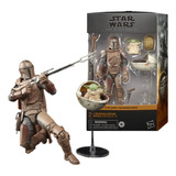 Serie Hasbro Star Wars El Mandaloriano Y Grogu Arvala-7 Blac