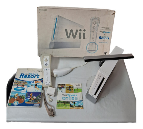 Nintendo Wii Console Versão Lateral Gamecube  Desbloqueado 