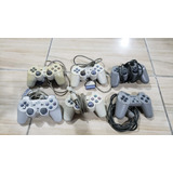 Lote Com 6 Controles Do Playstation 1 Com Defeito. J7