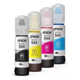 Juego De Tinta Epson 544 Colores T544120 Original 65ml C/u