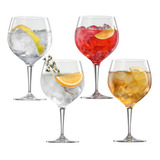 Set 4 Copas Ginebra Cristal Spiegelau Riedel Gin Jumbo 630ml Color Transparente