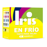 Tinte En Frío Iris Amarillo Para Ropa Y Telas